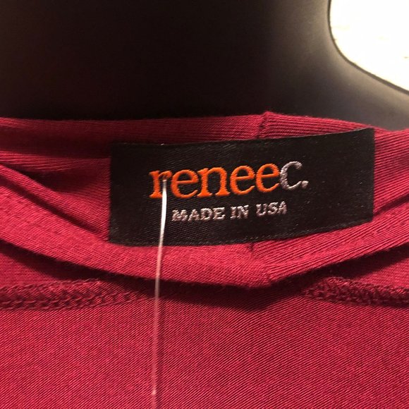 RENEEC. WINE LONG-SLEEVED CARDIGAN - Picture 6 of 9